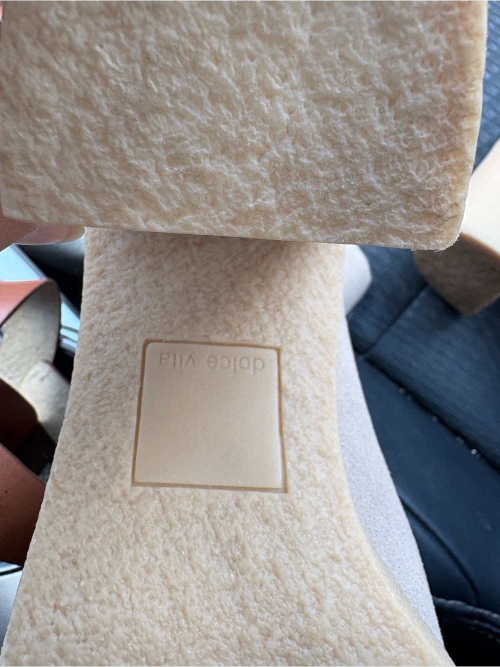Classic Suede Ankle Boots in Beige - Women's Comfort Heel - Picture 5 of 5